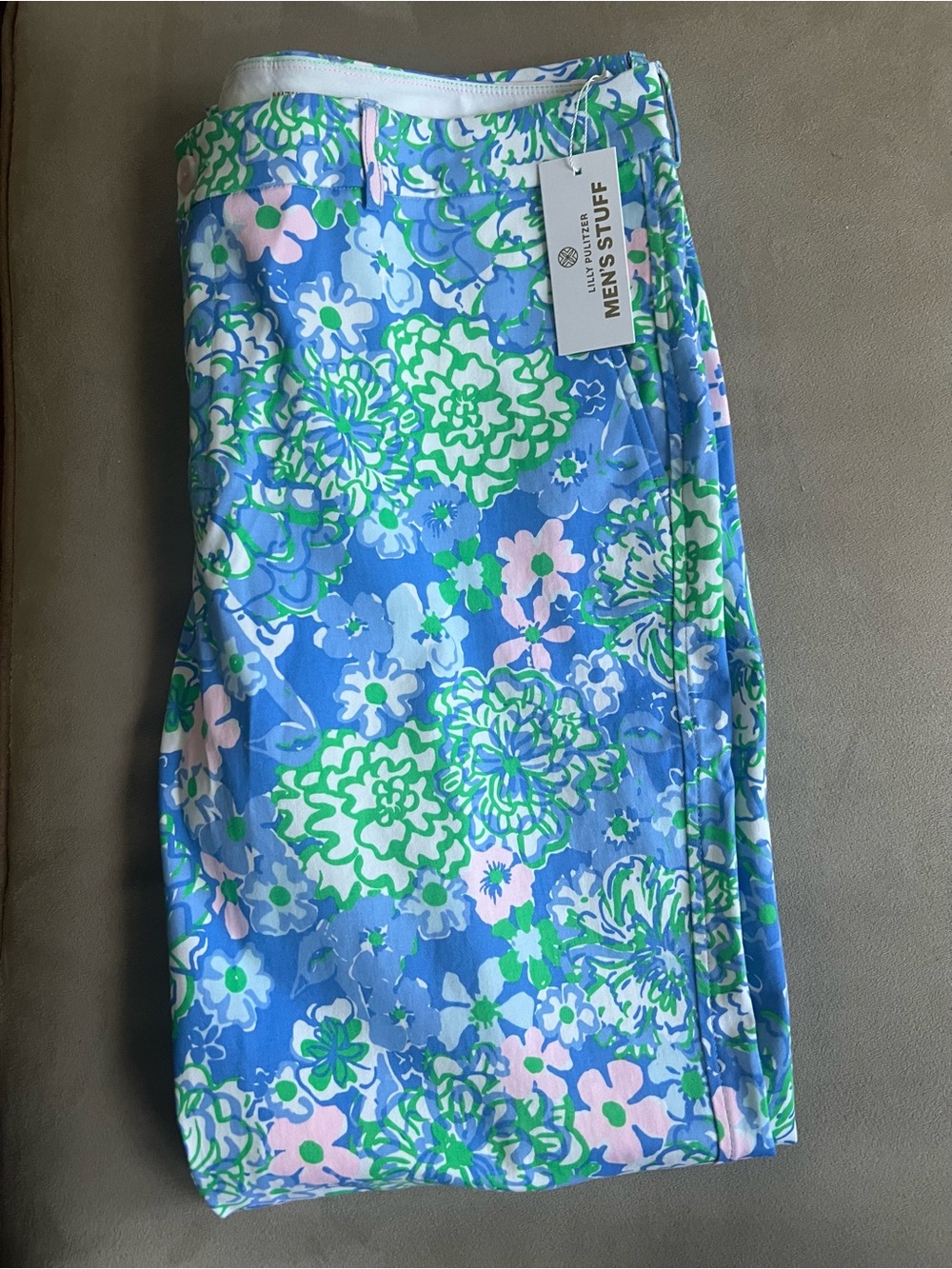 Men Lilly Pulitzer Blue Pants